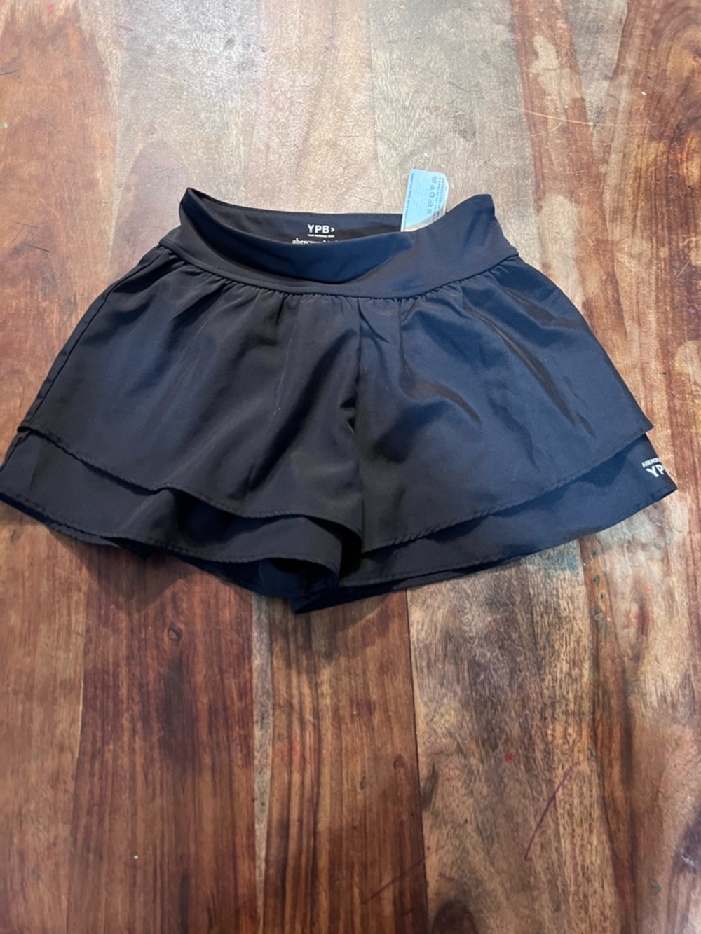 abercrombie kids Black Athletic Skort